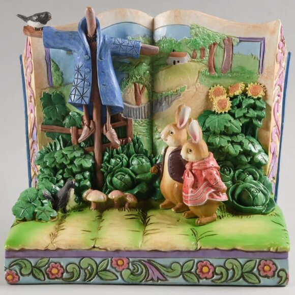 Jim Shore Peter Rabbit Mr. Mcgregor’s Decoy Figurine 6" - NIB - Picture 1 of 5